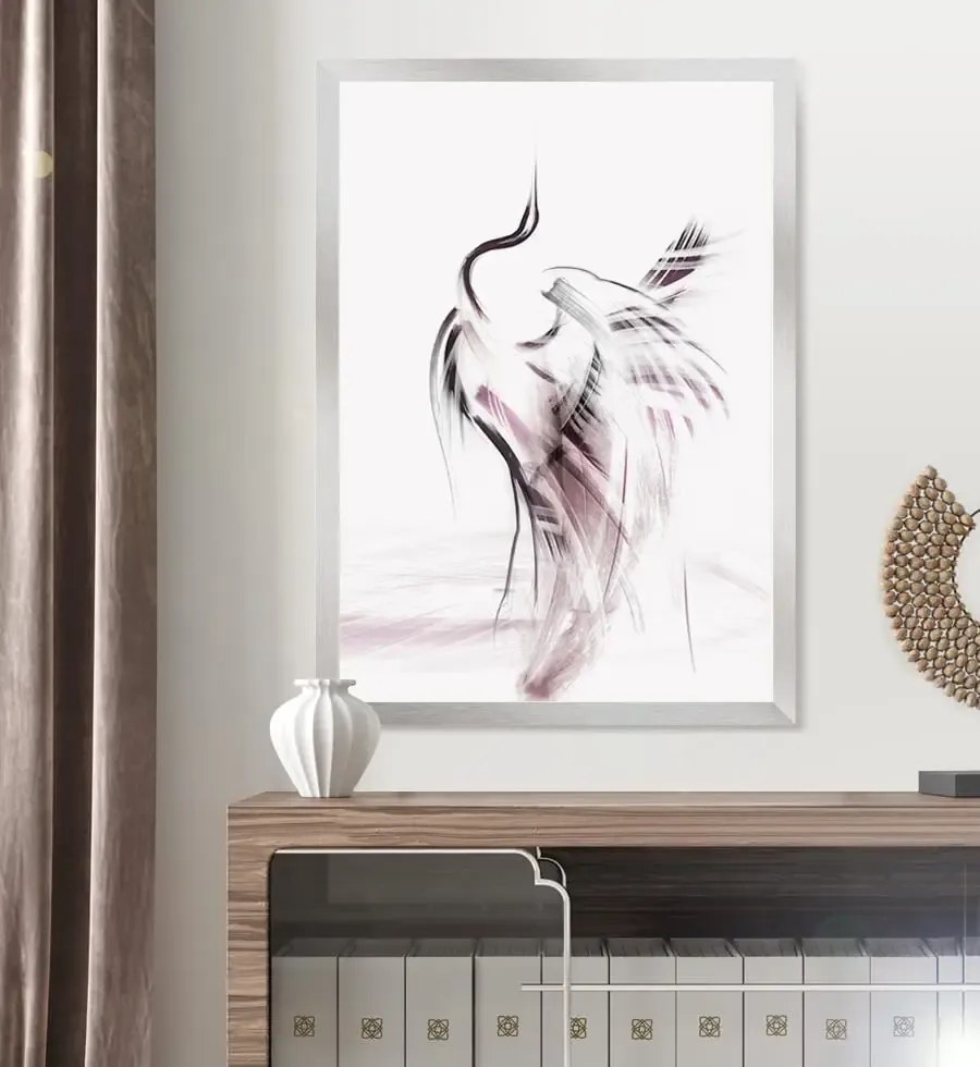 Obraz na płótnie Tancerz 2, Seria Różowa Premium