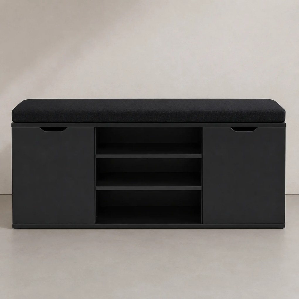 Szafka na buty z siedziskiem PORTA, 103 x 30 x 46 cm