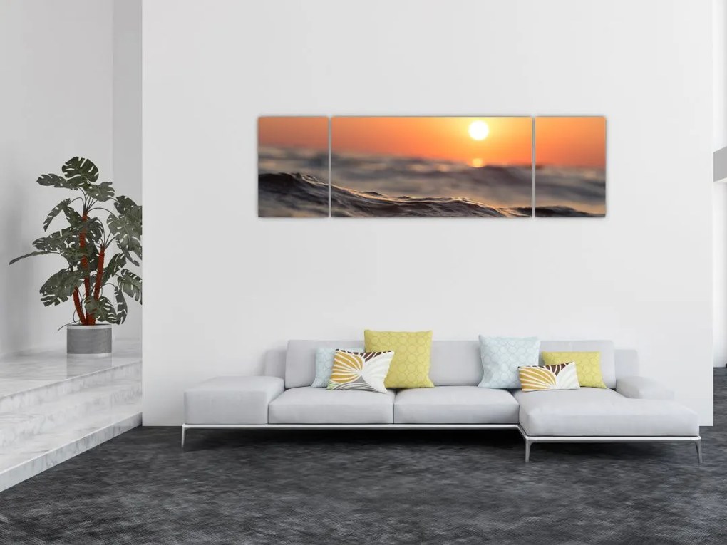 Obraz powierzchni wody (170x50 cm)