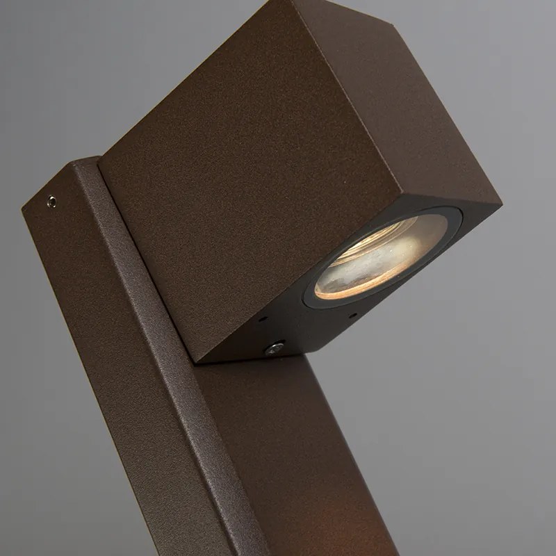 Zewnetrzna Inteligentna lampa podłogowa zewnętrzna rdzawobrązowa 65 cm IP44 z WiFi GU10 - Baleno Nowoczesny Oswietlenie zewnetrzne