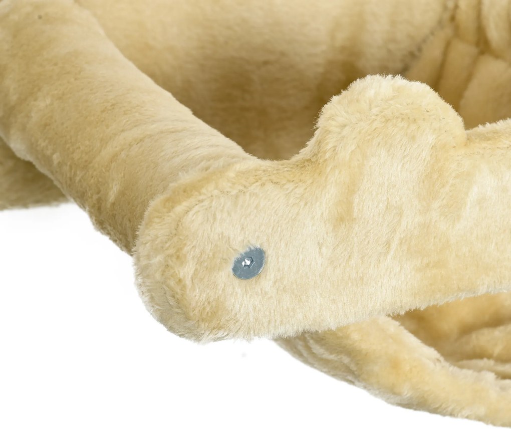 PawHut Drabinka dla kota Montowany na ścianie Odporna na zużycie powierzchnia sizalowa Stabilne wsparcie Beżowy | Aosom PL