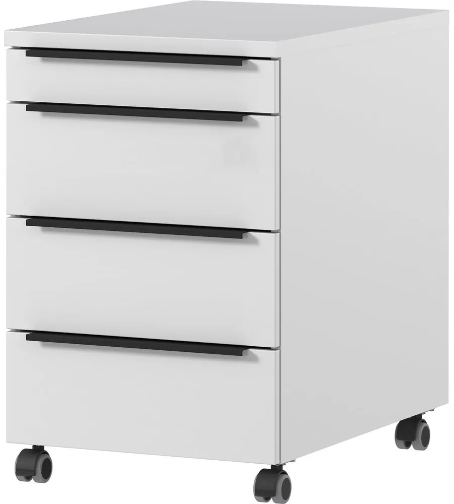 Jasnoszara szafka 42x63x60 cm Mailand – Germania