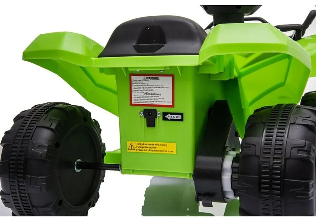 Baby Mix Elektryczny czterokołowiec dla dzieci ATV, zielony