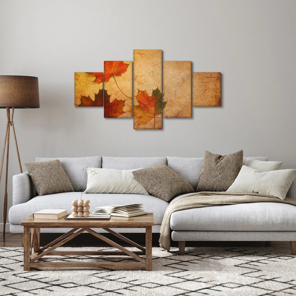 Obraz z motywem jesiennym (125x70 cm)