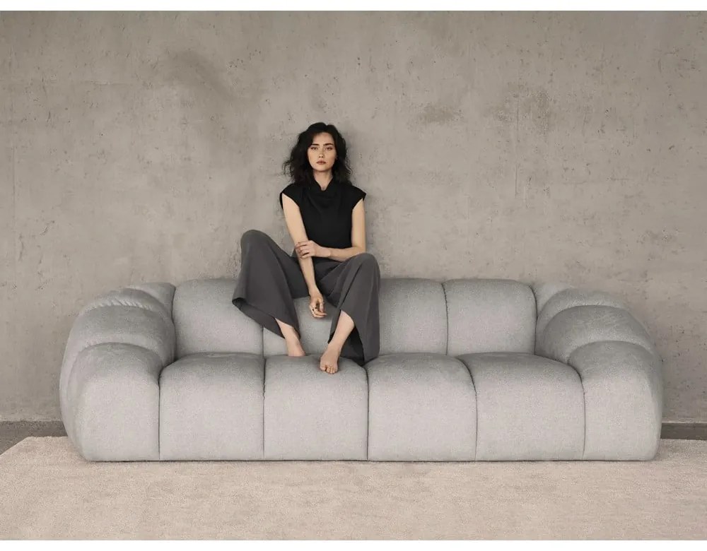 Czarna sofa 214 cm Diana – Micadoni