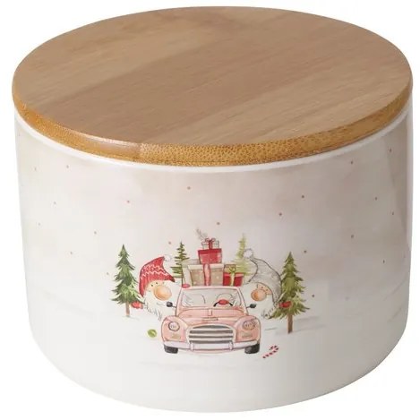 Zestaw pojemników ceramicznych do przechowywania CARRIE, Ø 11-16 cm
