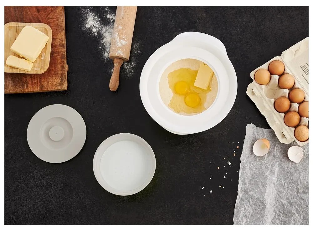Białe misy zestaw 2 szt. ø 26 cm Fresh Baking – Rotho