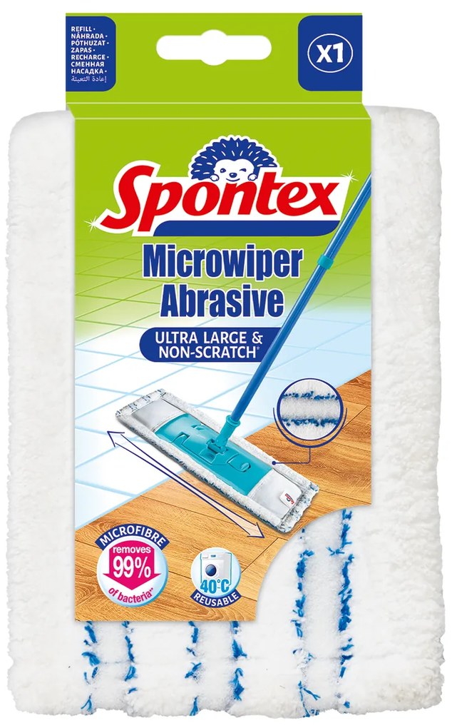 Spontex Nakładka wymienna do mopa Microwiper Abrasive