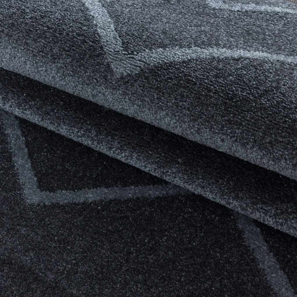 Dywan nowoczesny Rio zygzak szary 140 cm x 200 cm