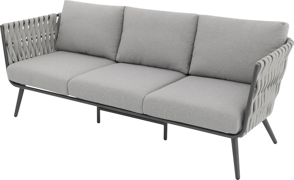 Doppler RIVA EXPERT naturalny ogrodowy zestaw wypoczynkowy 3+1