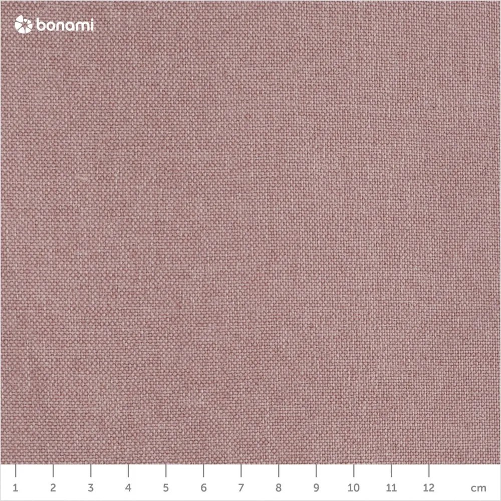 Różowe tapicerowane łóżko dwuosobowe 140x200 cm Lena – Meise Möbel