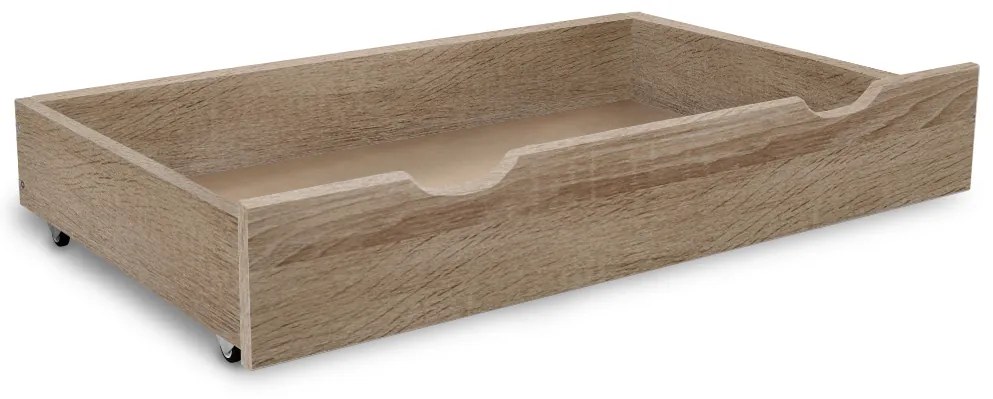 Pojemnik pod łóżko 98 cm, dąb sonoma