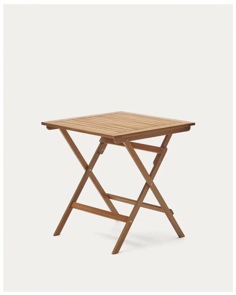 Stół ogrodowy z litego drewna akacjowego 70x70 cm Sadirar – Kave Home