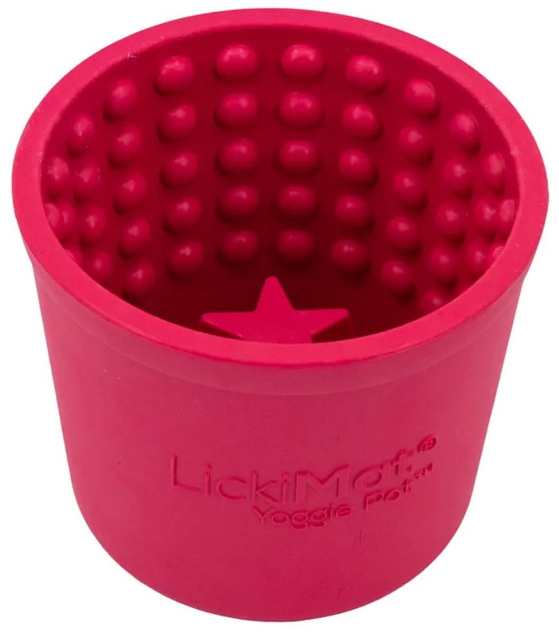 Miska do lizania Yoggie Pot Pink – LickiMat