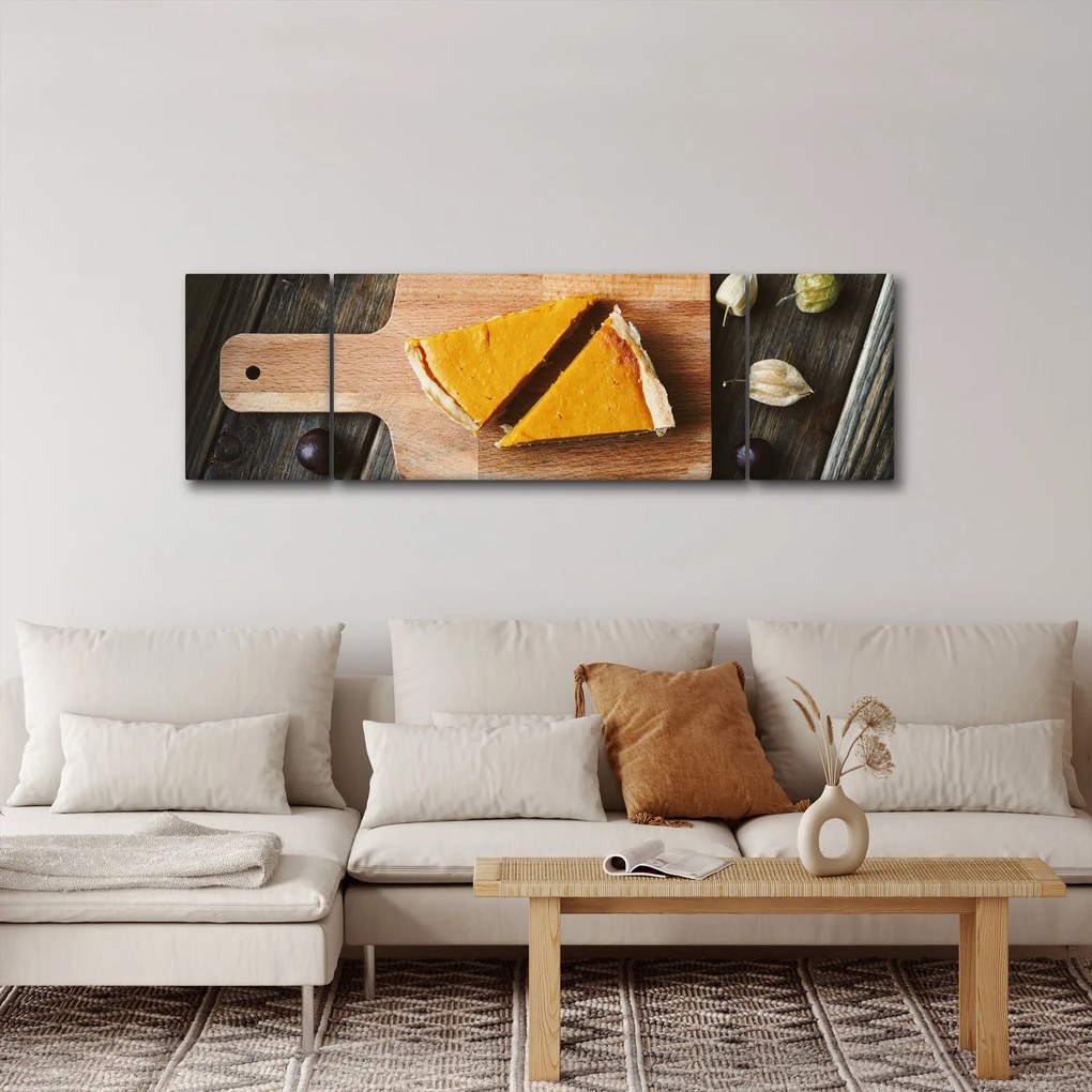 Obraz - Ciasto dyniowe (170x50 cm)