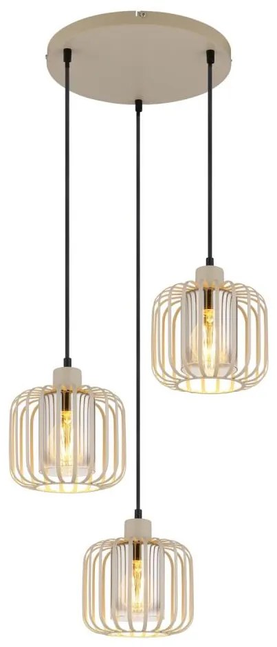 Globo 15758-3H - Żyrandol na lince ALFRED 3xE27/40W/230V