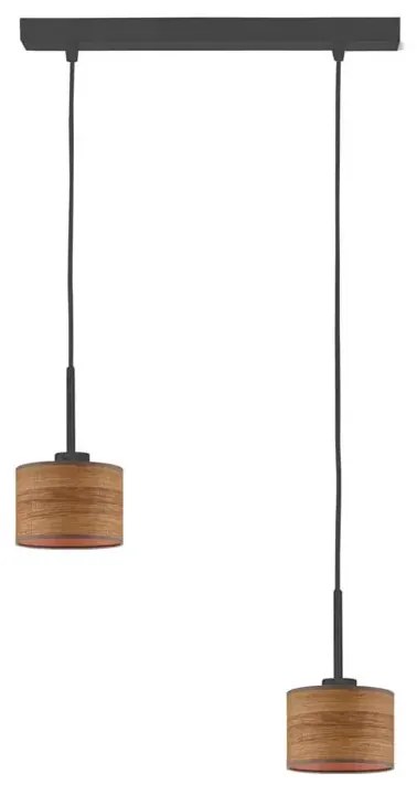 Lampa wisząca skandynawska na czarnym stelażu - EX436-Montans Bahama 5X