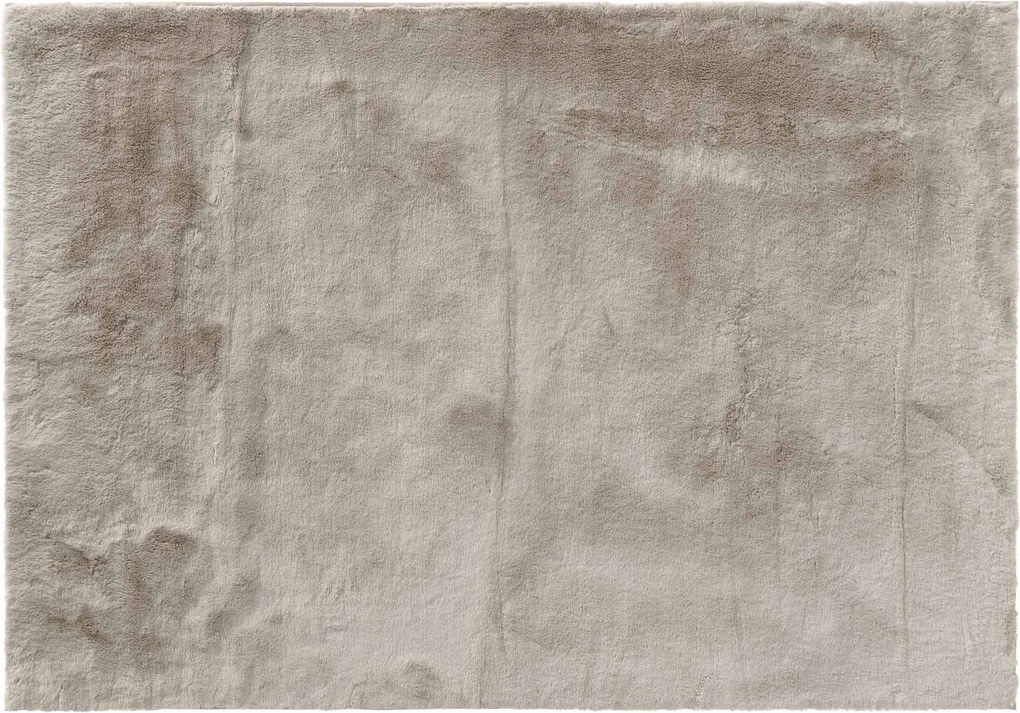 Miękki dywan ze sztucznego futra, brązowy, FELINE