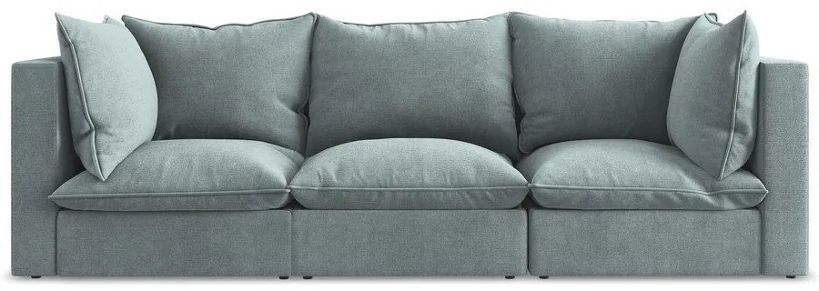 Niebieska sofa 255 cm Manao – Makamii