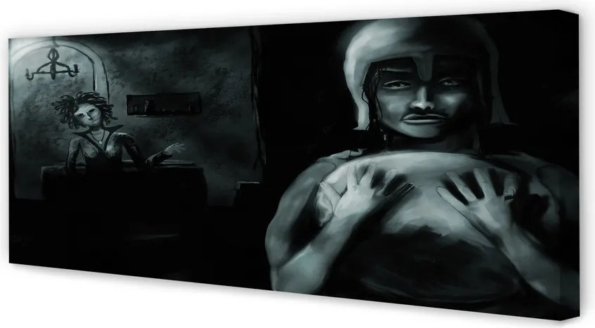 Obraz na płótnie Mroczne Postacie