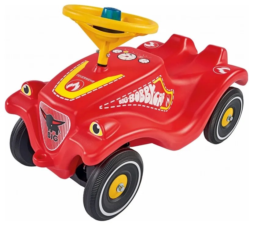 Big jeździk pchacz bobby car straż dźwięk