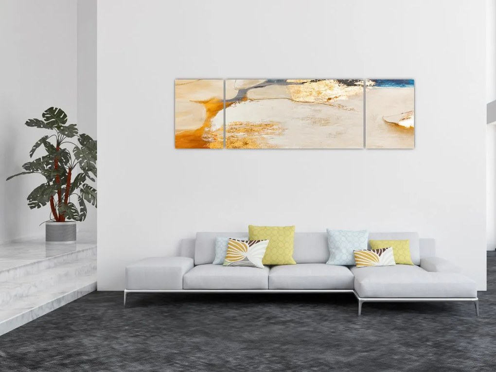Obraz - Abstrakcja (170x50 cm)