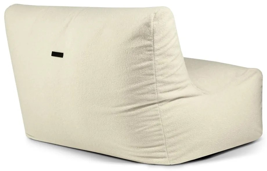Kremowy worek do siedzenia z materiału bouclé Sofa Seat Lounge – SLOWDOWN