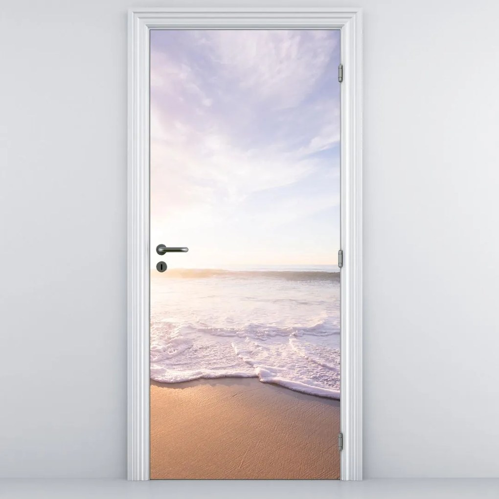 Fototapeta na drzwi - Piaszczysta plaża (95x205cm)
