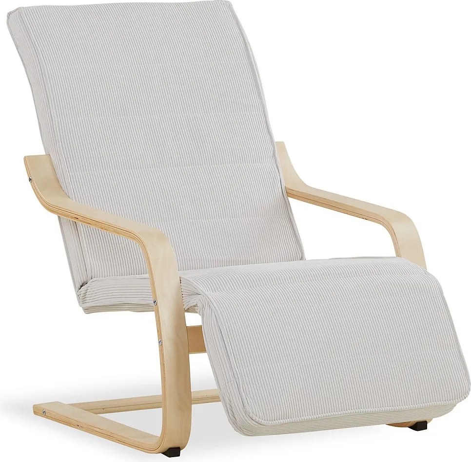 Fotel rozkładany 66,5x94x62,5 cm szary