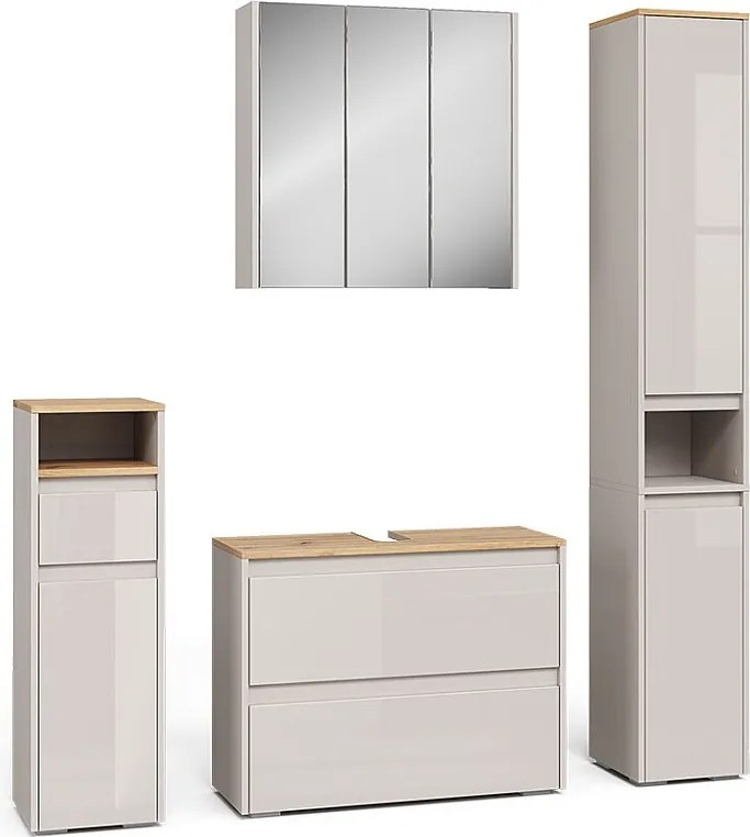 Zestaw mebli łazienkowych kaszmir/rękodzieło 30.2x30x96.3 majest