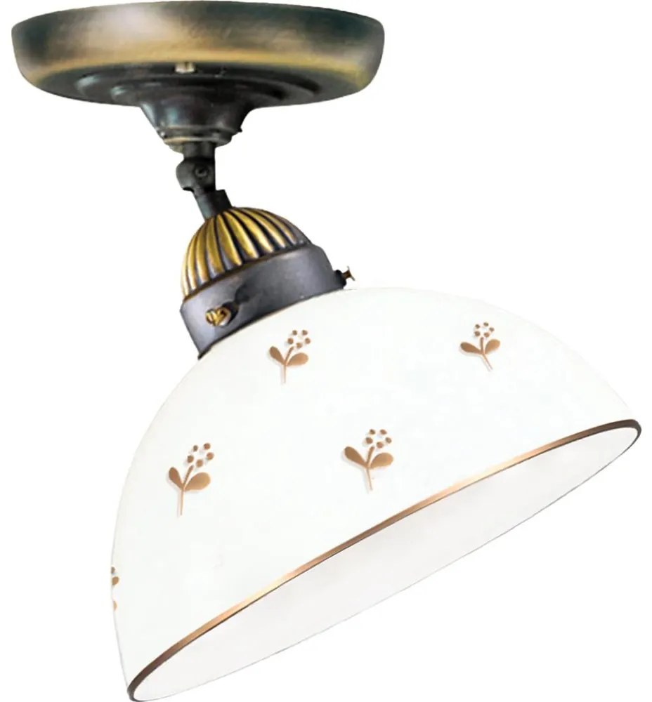 Kolarz 731.10.170 - Przysufitowy żyrandol NONNA 1xE27/75W/230V Ø 20 cm, motyw kwiatu, różowe złoto