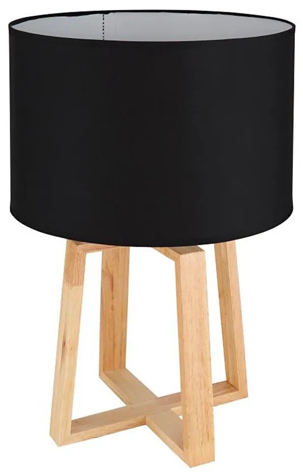 Globo 21621B - Lampa stołowa MORITZ 1xE14/40W/230V czarna