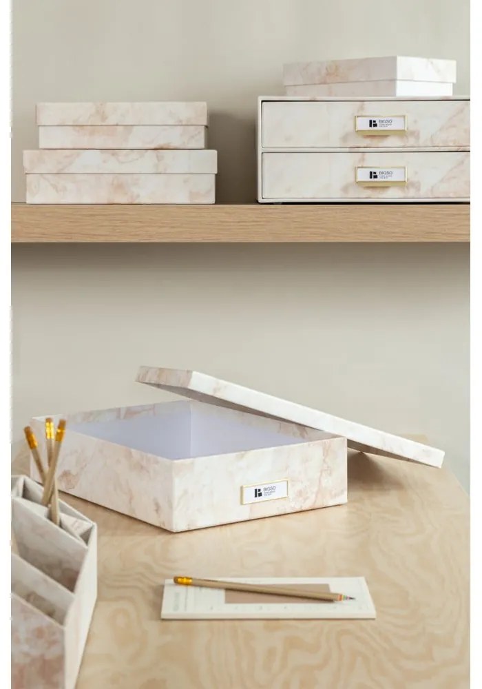 Kartonowy organizer na dokumenty Oskar Paper Laminate – Bigso