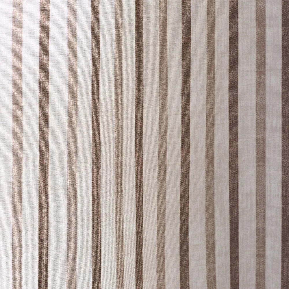 Brązowe zasłony zestaw 2 szt. 117x137 cm Logan Stripe – Catherine Lansfield