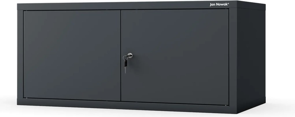 Nadstawka na szafę antracytowa, 800x380x400 mm: EWA