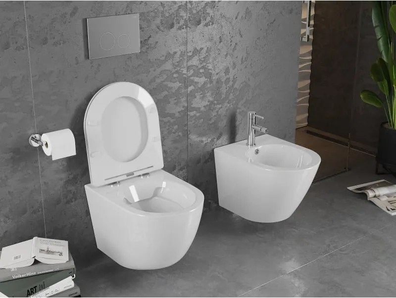 Mexen Lena miska wc Rimless, biała połysk - 3322XX00