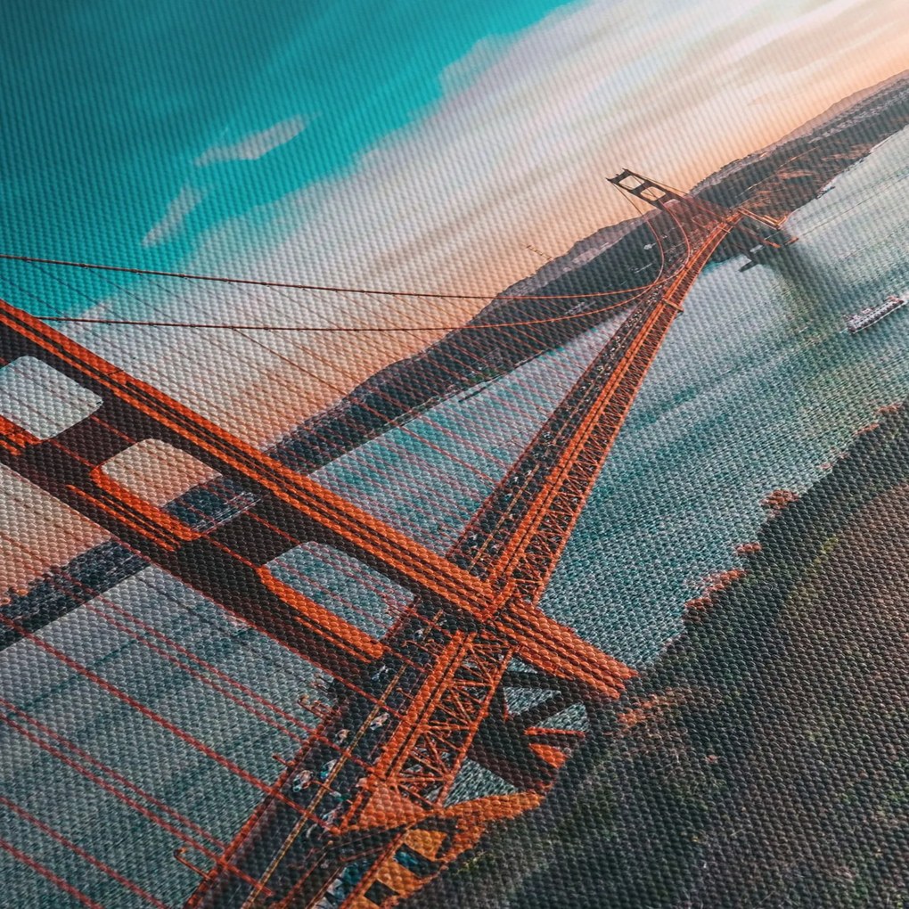 Obraz - Golden Gate, San Francisco (125x70 cm)