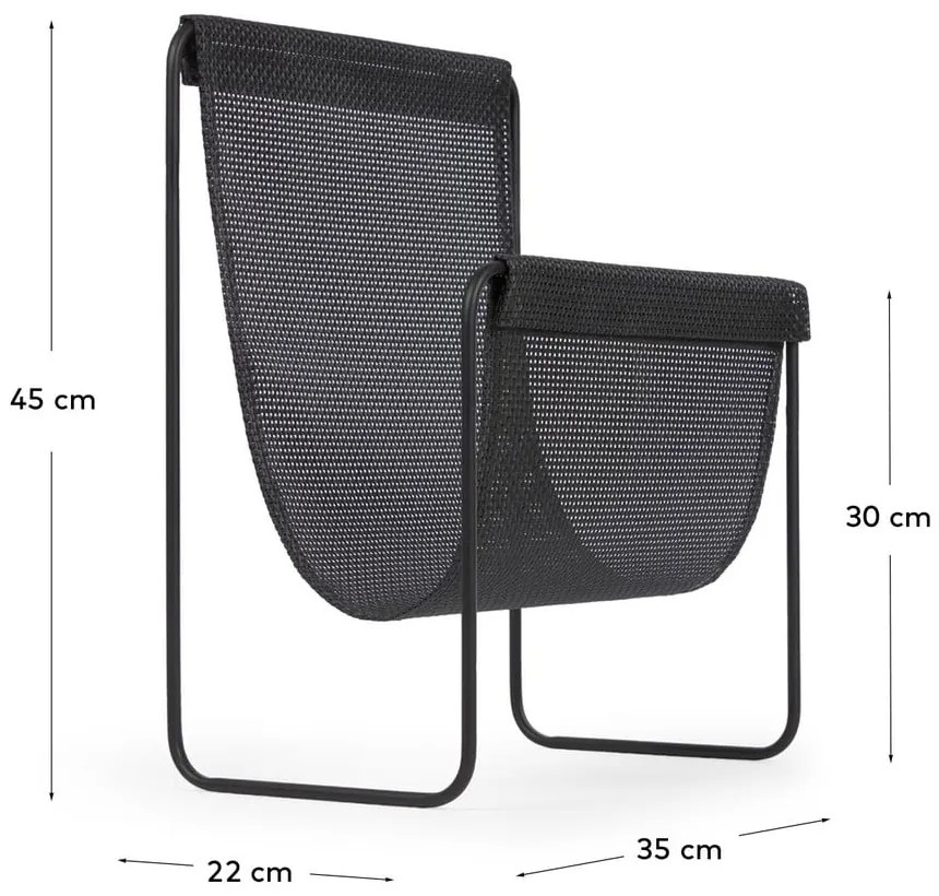 Tekstylny gazetnik Siana – Kave Home