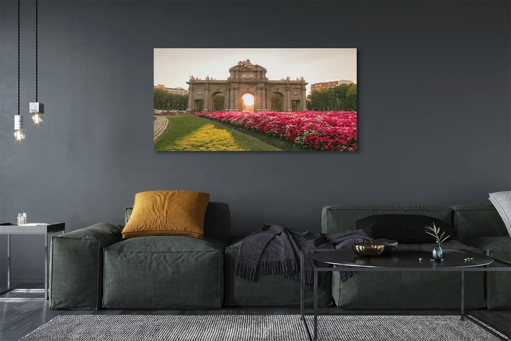 Obraz na płótnie Monumentalna Brama Alcala w Madrycie