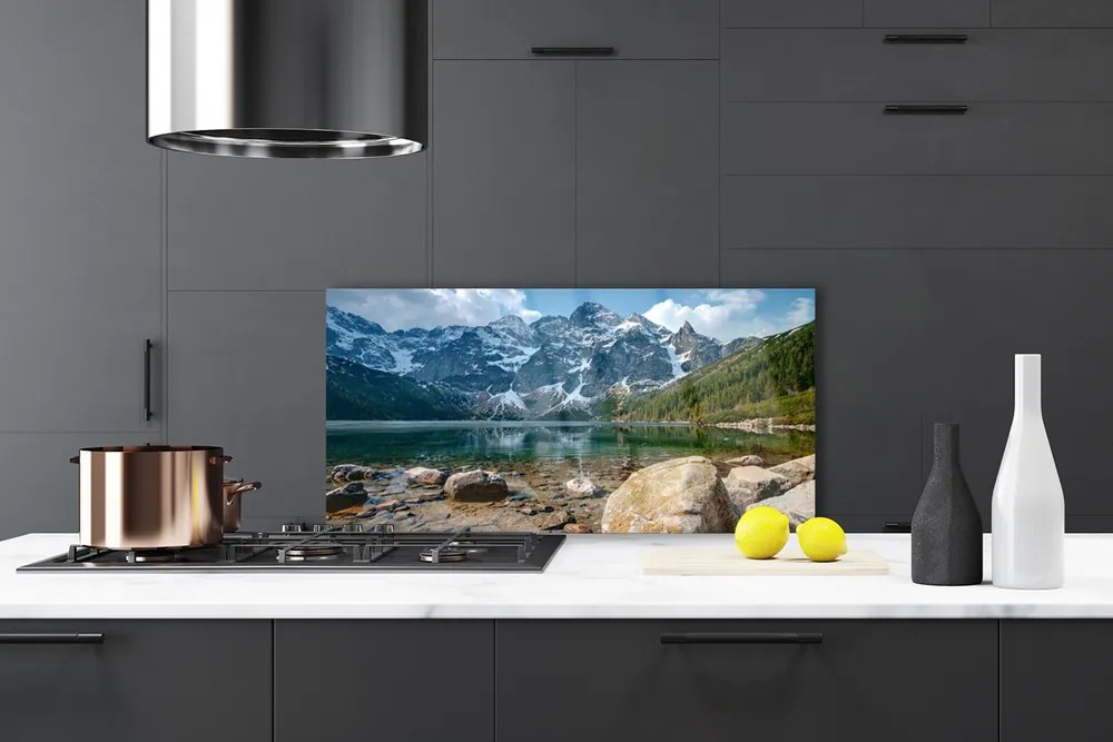 Panel Szklany do Kuchni Majestat Tatrzańskiej Natury