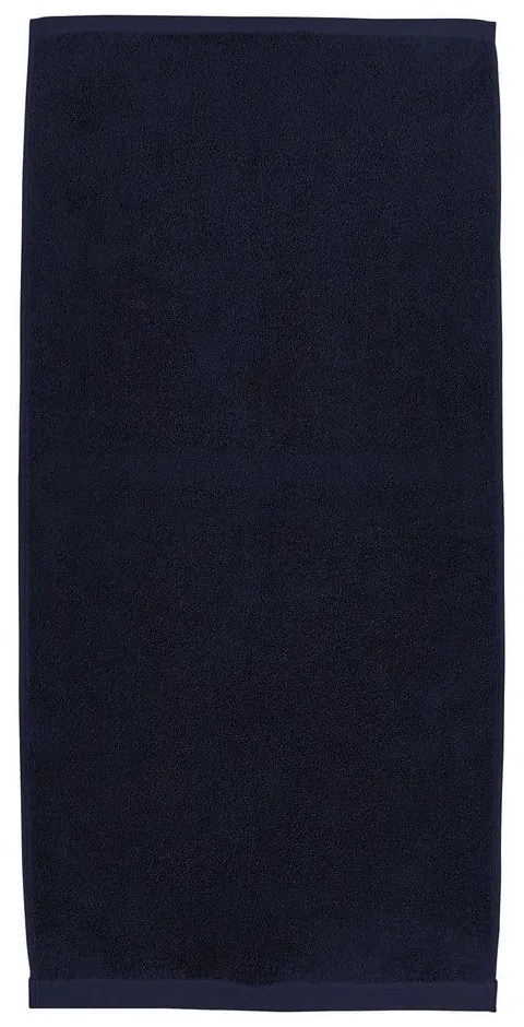 Ciemnoniebieski bawełniany ręcznik frotte 50x100 cm Comfort – Södahl