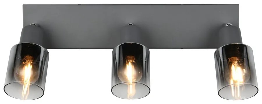 Antracytowa lampa punktowa ø 7 cm Cadiz – Reality