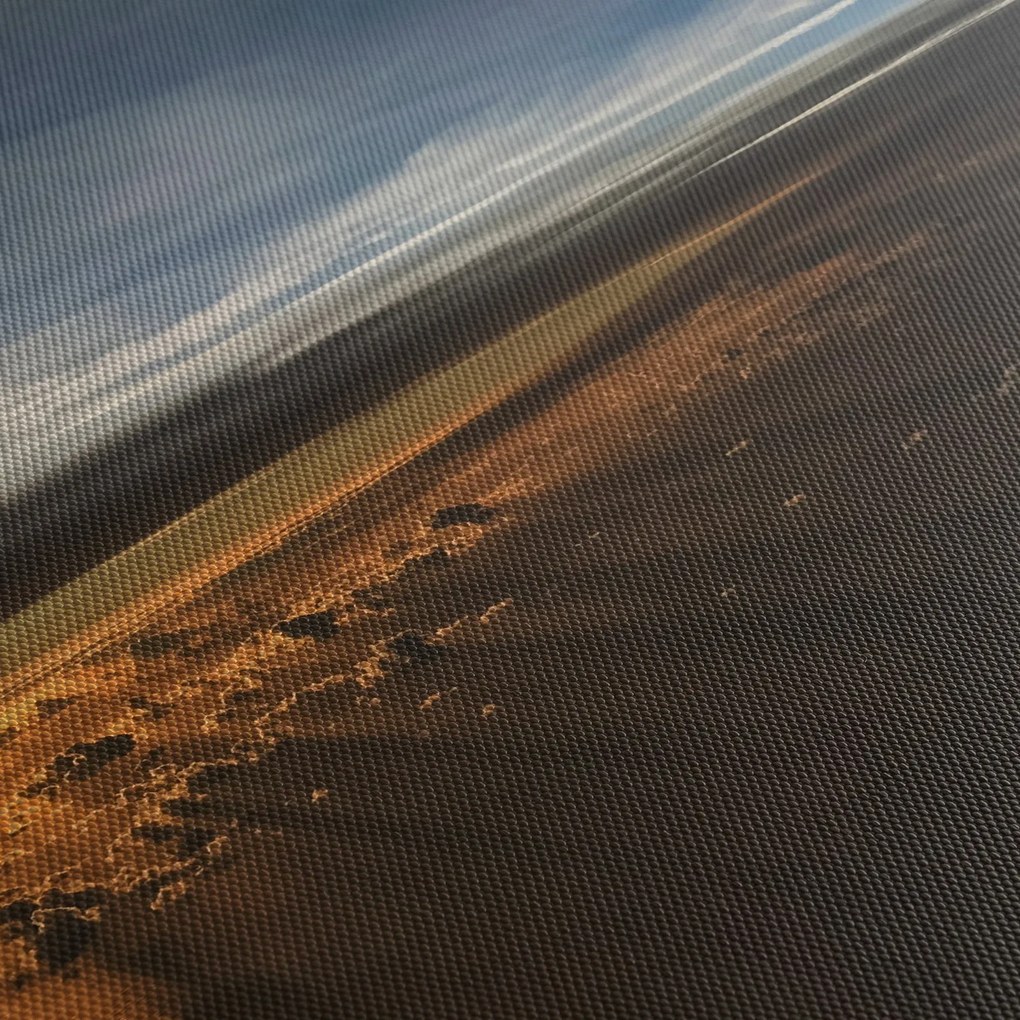 Obraz nieba (z zegarem) (90x30 cm)