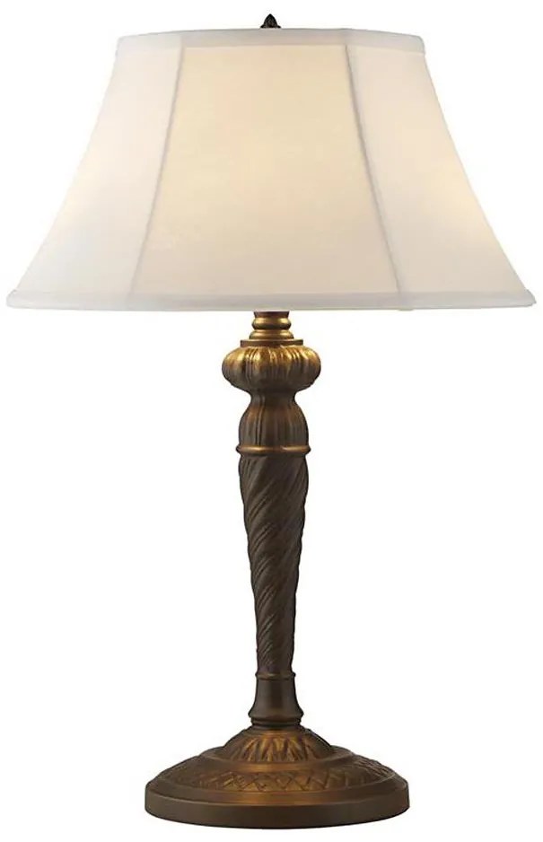 Searchlight EU46092WH - Lampa stołowa AMY 1xE27/60W/230V