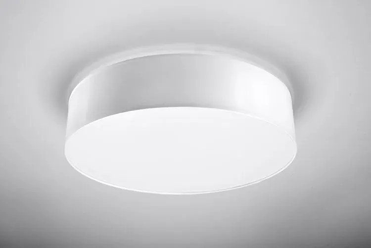 Biały nowoczesny plafon sufitowy - EXX215-Vati