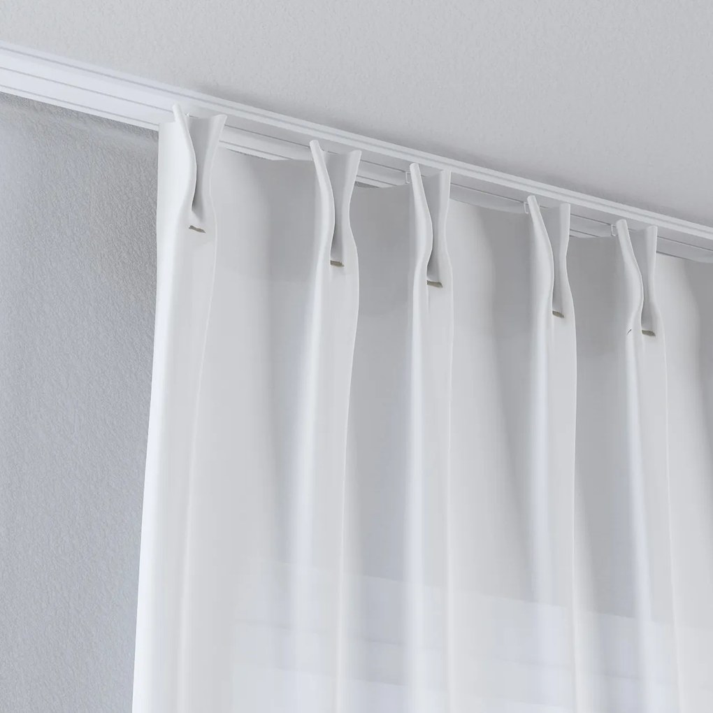 Firana na haczykach flex podwójnych