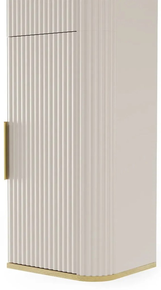 Szafka łazienkowa RIVELA 2D 40x160cm kaszmirowa STRAMA