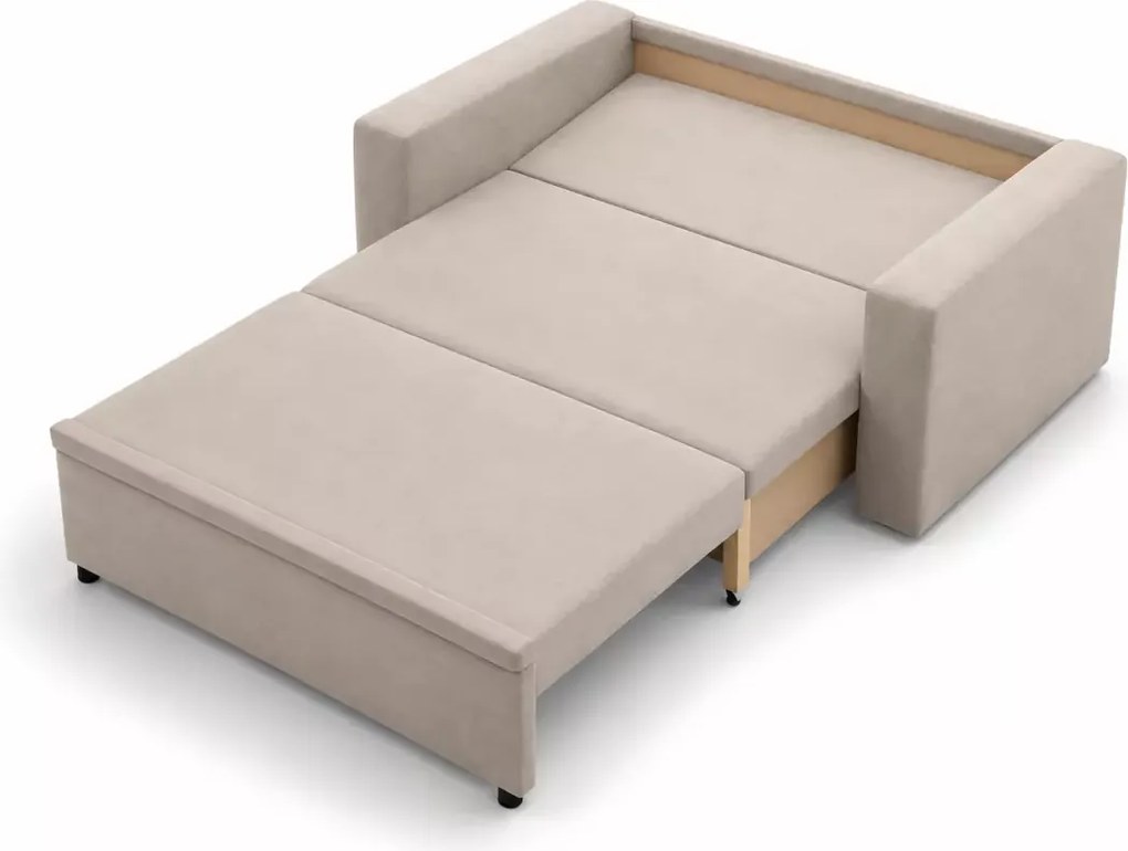 Sofa Salty z funkcją spania i pojemnikiem na pościel – nowoczesny design