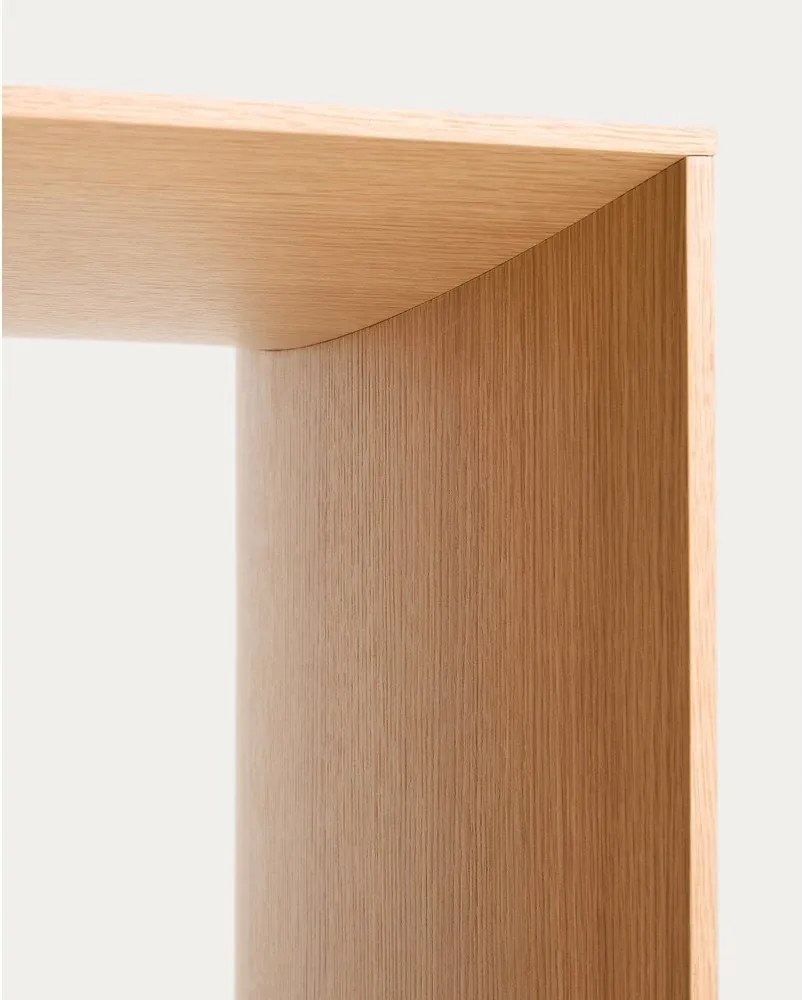 Biurko w dekorze dębu 60x140 cm Litto – Kave Home