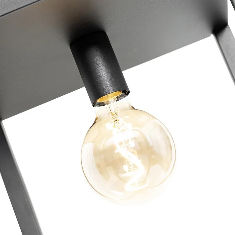 Industrialna lampa stojąca czarna - Cage RackPrzemysłowy Oswietlenie wewnetrzne